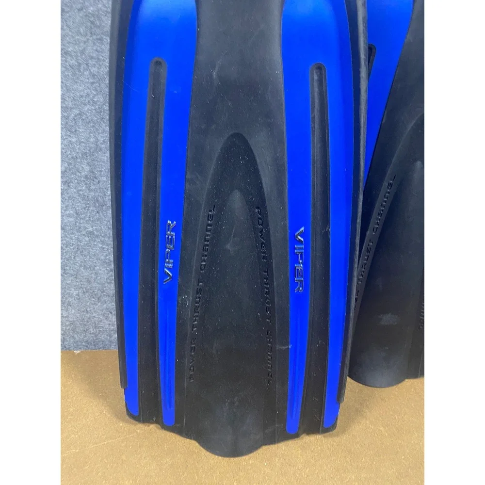 Oceanic Viper Full Foot Snorkeling Diving Fins Blue Black US 7.5-8.5 EU 39.5-41
